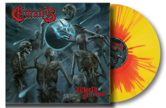 ENTRAILS - World Inferno (Sunburst Yellow/Red Vinyl)