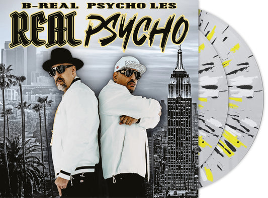 B-REAL & PSYCHO LES - Real Psycho [Silver Marble Vinyl]