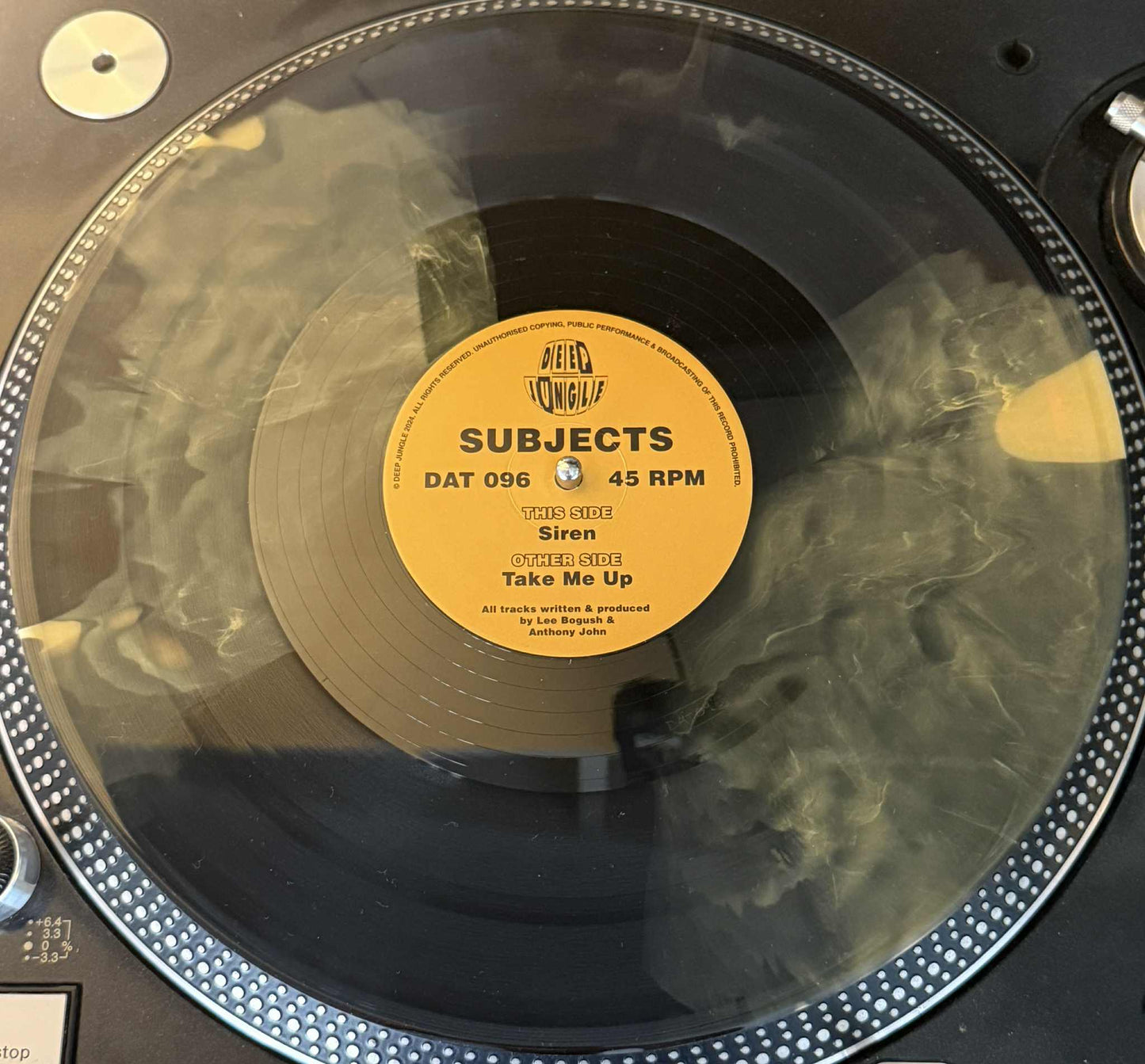 Subjects - Take Me Up EP (Special Colour Edition)