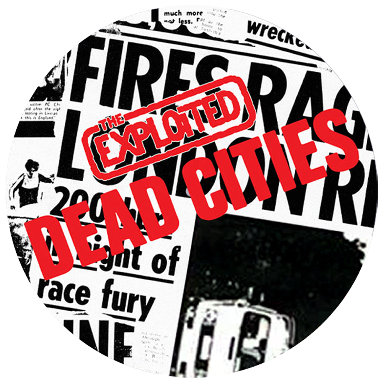 EXPLOITED - DEAD CITIES [7" Picture Disc Vinyl]