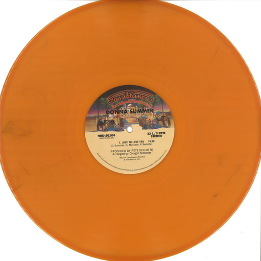 Donna Summer - I Feel Love / Love to Love You, Baby [Orange Vinyl]