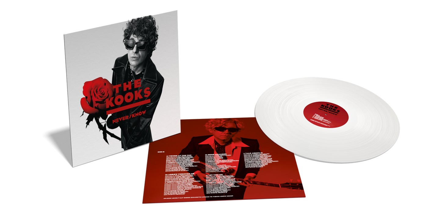 The Kooks - Never/Know [White Vinyl]