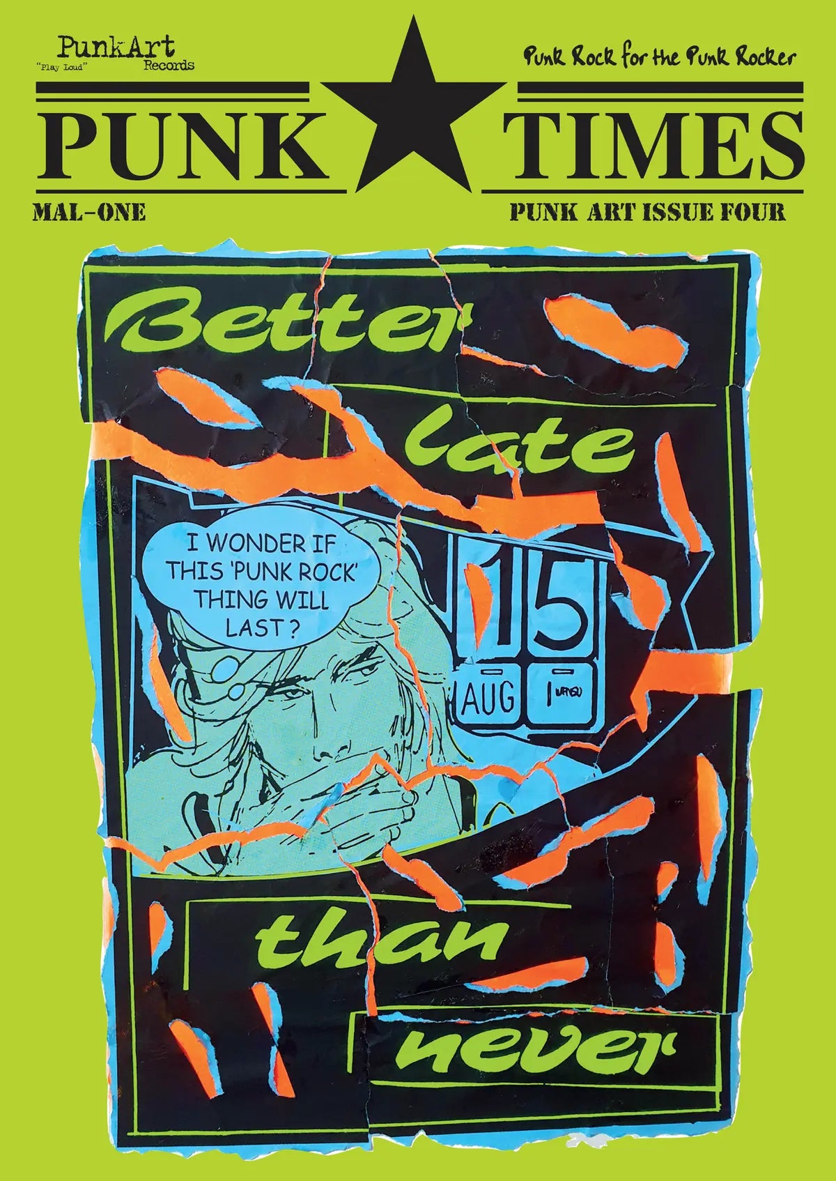 Mal-One - Punk Times Issue Four. [Magazine]