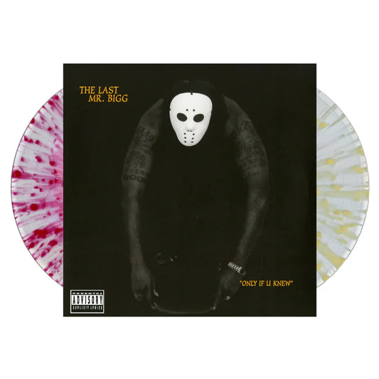 The Last Mr. Bigg - Only If U Knew [White-In-Clear w/ Red & Yellow Splatter 2LP]
