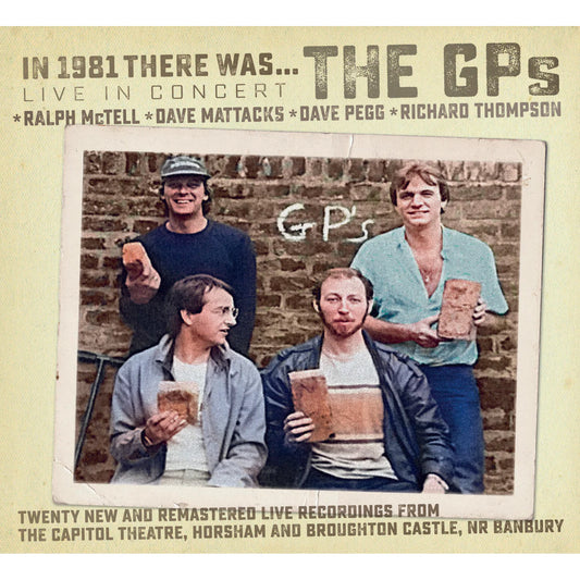 The GPs - In 1981 There Was... The GPs - Live in Concert [CD]