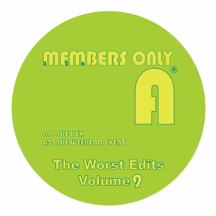 Members Only - THE WORST EDITS VOL 9 12"