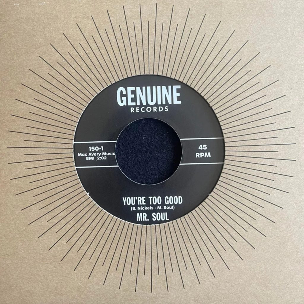 Al Scott / Mr Soul - You're Too Good / What Happened To Yesterday [7" Vinyl]