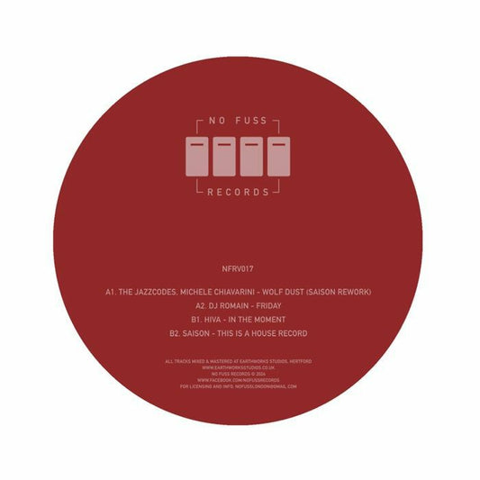 The JAZZCODES / MICHELE CHIAVARINI / DJ ROMAIN / HIVA / SAISON - NFRV 017