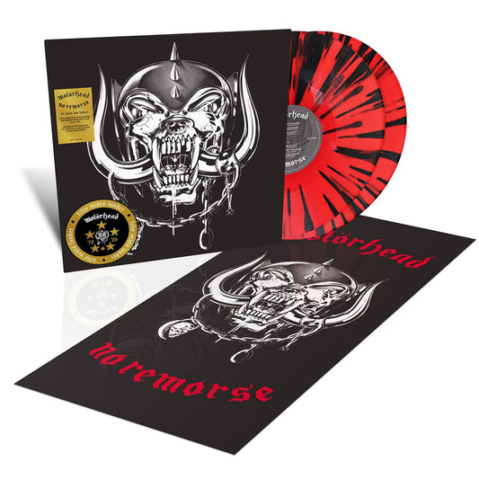 Motörhead - No Remorse (50th Anniversary Edition) [2LP Red & Black Splatter]