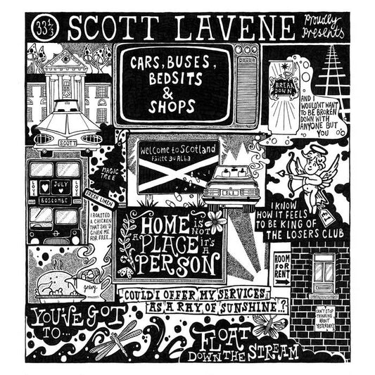 Scott Lavene - Cars, Buses, Bedsits and Shops [Colour LP]