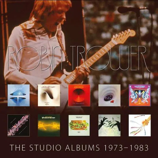 ROBIN TROWER - THE STUDIO ALBUMS 1973-1983 [Clamshell boxset 10CD]