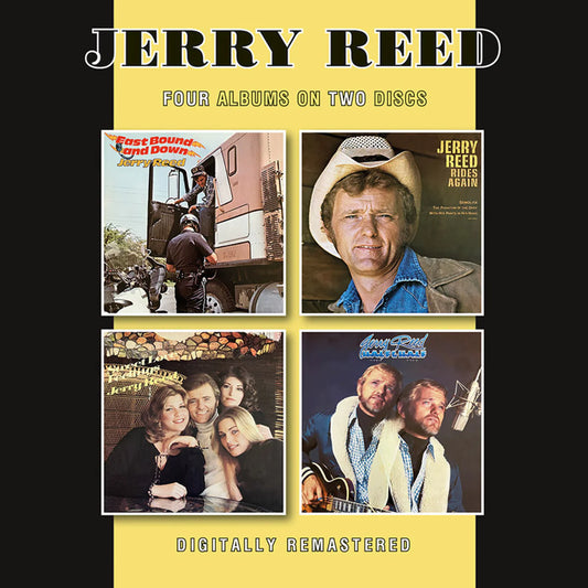 Jerry Reed - East Bound And Down / Jerry Reed Rides Again / Sweet Love Feelings / Half Singin' & Half Pickin' [CD]
