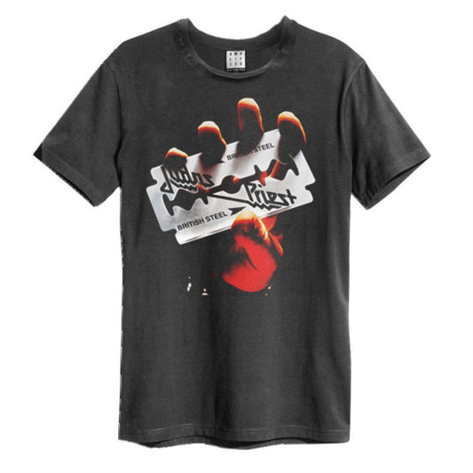 JUDAS PRIEST - British Steel T-Shirt (Charcoal)