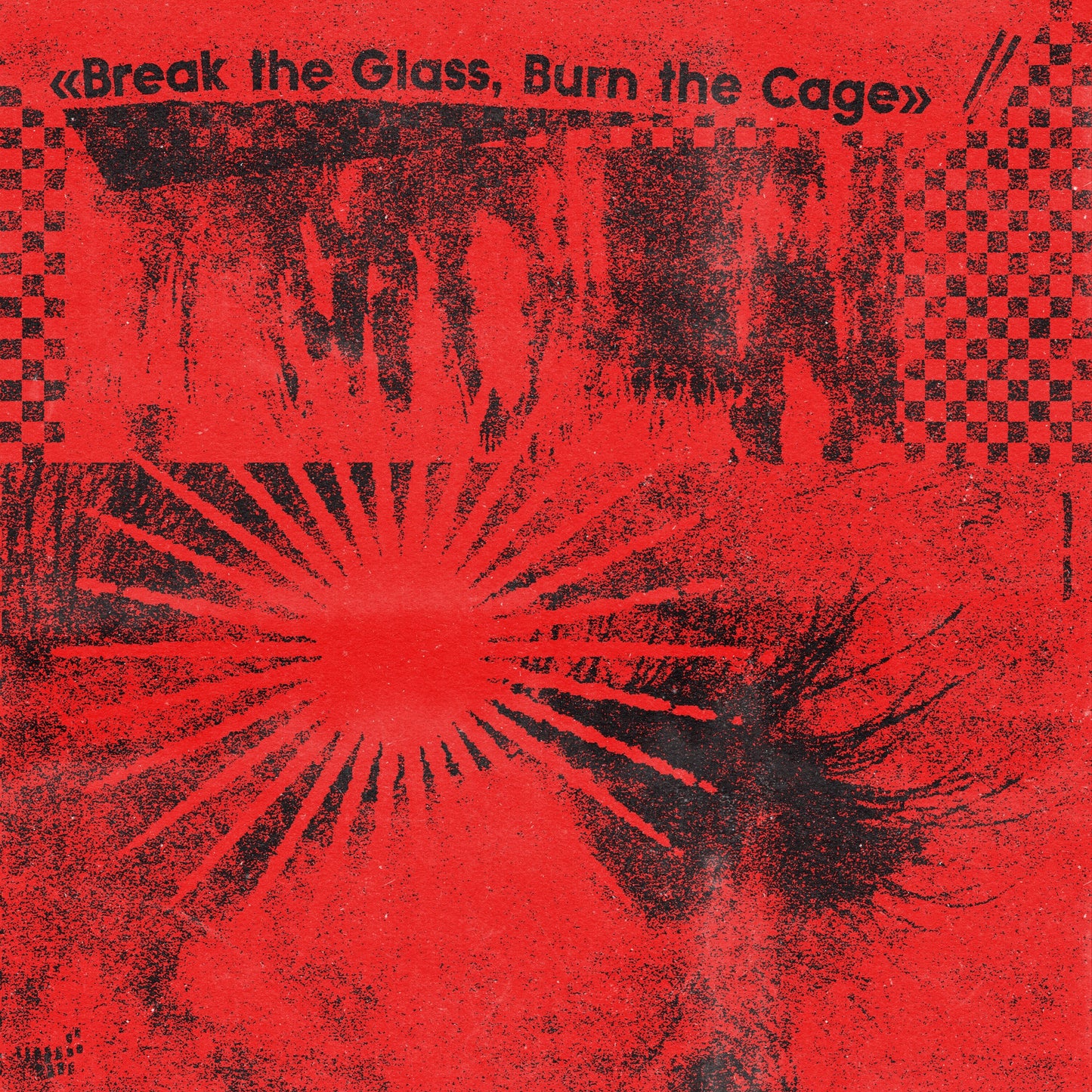 Various Artists - Break The Glass, Burn The Cage (The Sound of Indie Punk Rock) [CD]