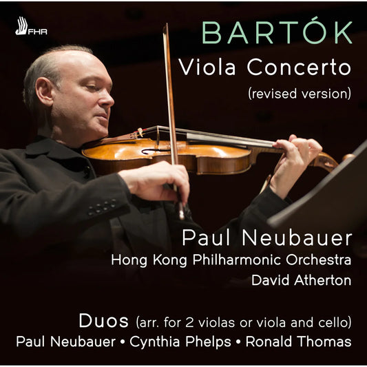 Paul Neubauer - Bartok: Viola Concerto (revised version), Duos (arr. P. Bartok) [CD]