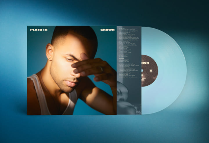 Plato III  - Grown [Clear blue vinyl]