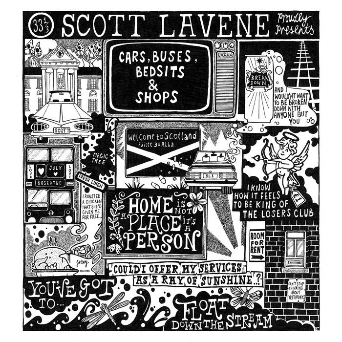 Scott Lavene - Cars, Buses, Bedsits and Shops [CD]