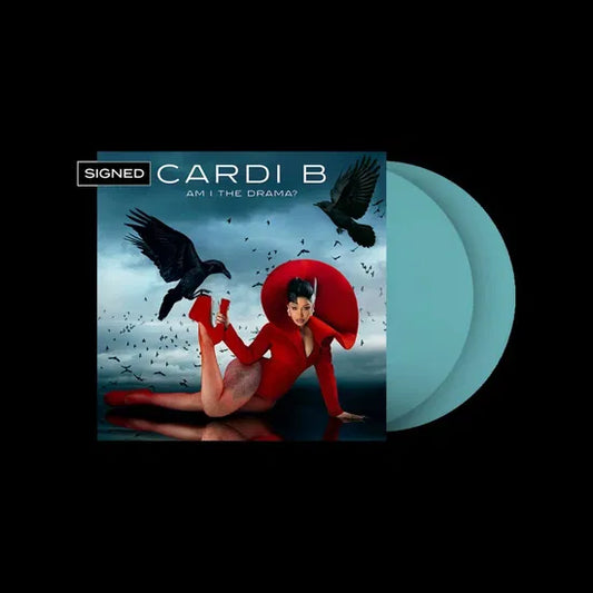 CARDI B - Am I The Drama? (Signed Edition) (Baby Blue Vinyl) (Indies)