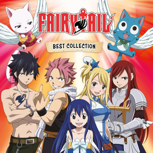 Various Artists - Fairy Tail (Best Collection) [orange coloured 2LP]