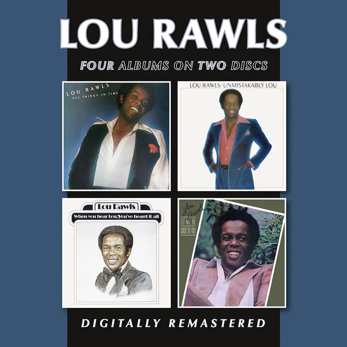 Lou Rawls - All Things In Time / Unmistakably Lou / When You Hear Lou, You've Heard It All / Let Me Be Good To You [2CD Set]