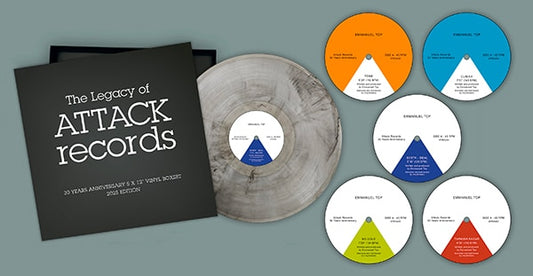 EMMANUEL TOP - The Legacy of Attack Records (2025 Edition) [5LP Coloured]