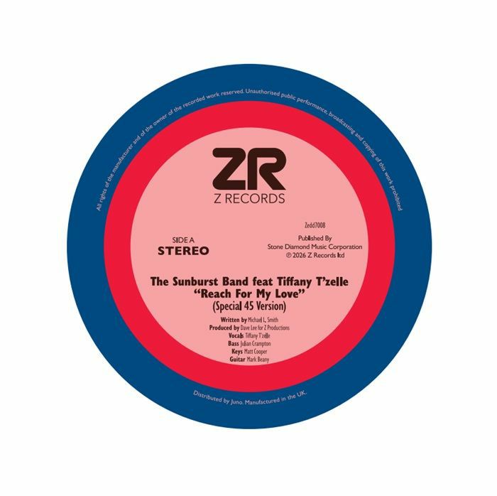 The SUNBURST BAND / QUEEN B UNLIMITED - Reach For My Love [7" Vinyl]