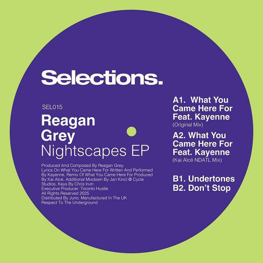 Reagan GREY - Nightscapes EP (feat Kai Alce remix)