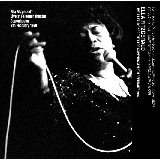 Ella Fitzgerald - Live at Falkoner Theatre Copenhagen 6th February 1966 [CD in LP-replica style sleeve with OBI strip]