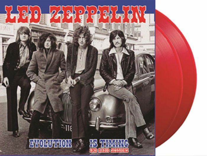 LED ZEPPELIN - Evolution Is Timing 1969 Radio Sessions (Red Vinyl) [2LP]