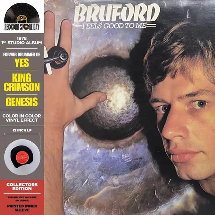 BRUFORD - Feels Good To Me (Natural/Black Color-In-Color Vinyl) (Rsd 2026)