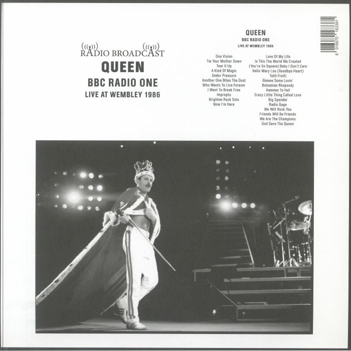 QUEEN - BBC RADIO ONE (LIVE AT WEMBLEY 1986) (TRANSPARENT BLUE VINYL)