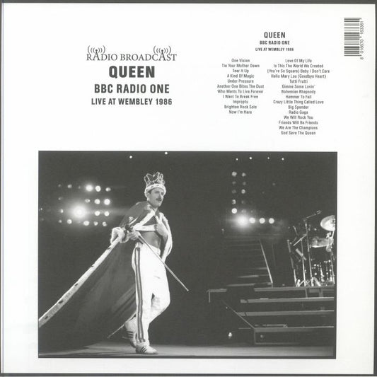 QUEEN - BBC RADIO ONE (LIVE AT WEMBLEY 1986) (TRANSPARENT BLUE VINYL)