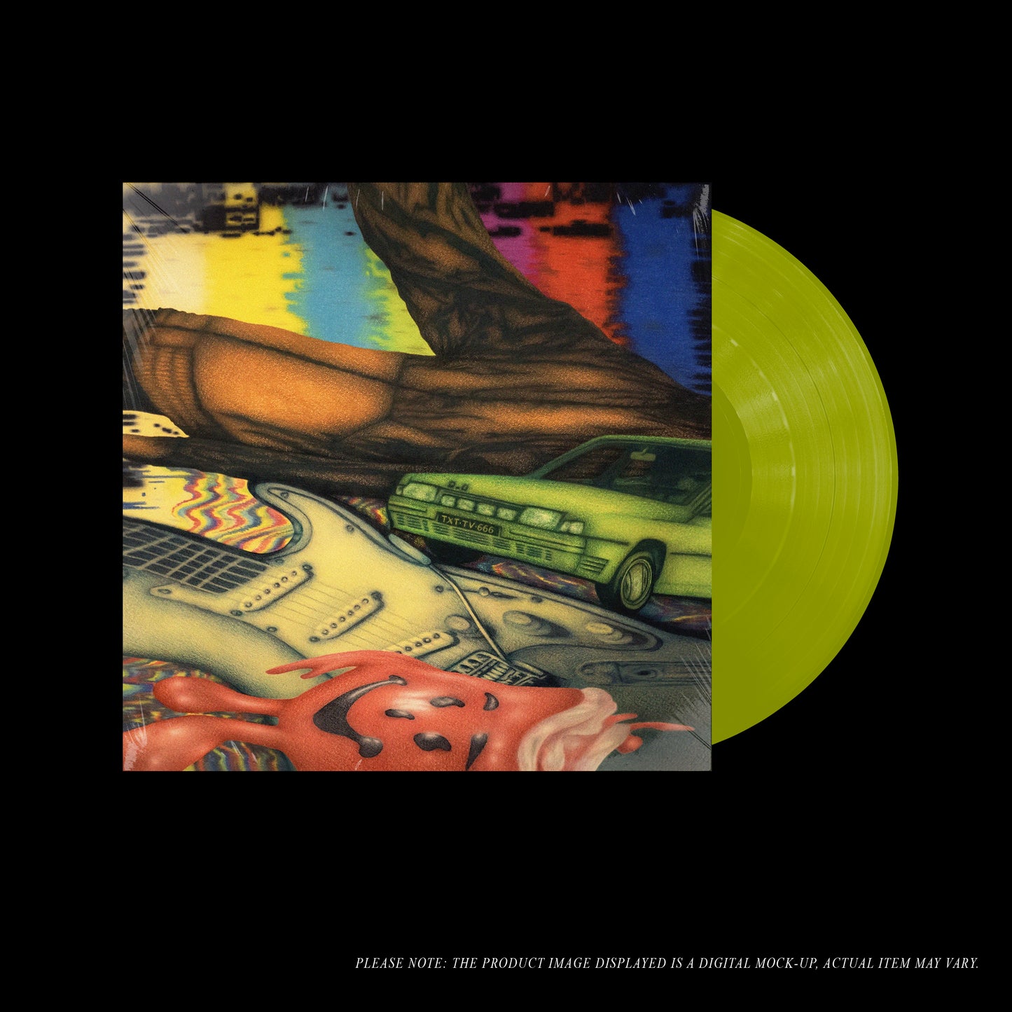 Teksti-TV 666 - 4 [lime Vinyl]