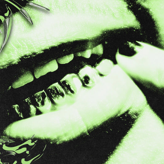 Knives - GLITTER [LP - half & half vinyl, printed inner]