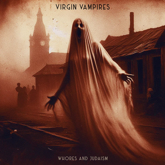 Virgin Vampires - Whores and Judaism [Red LP] (Limited to 250 copies)
