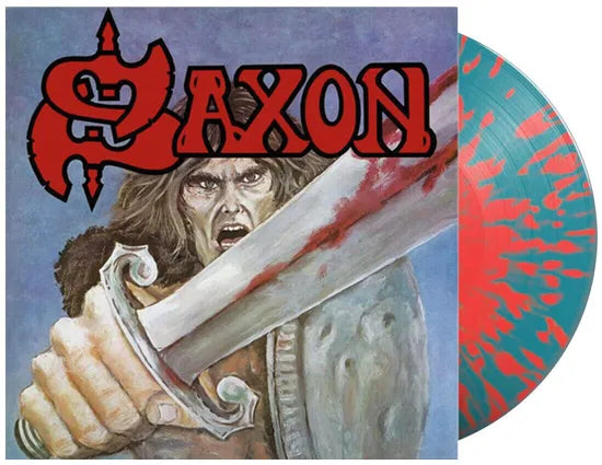 Saxon - SAXON [LIMITED BLUE & RED SPLATTER VINYL]
