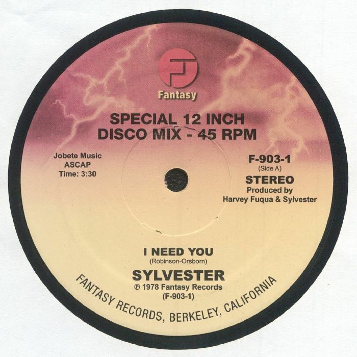 Sylvester - I Need You (Ron Hardy Edit)