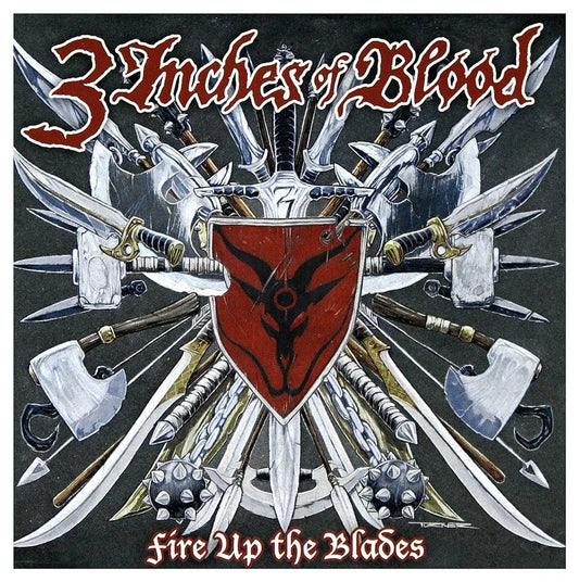 3 Inches of Blood - Fire Up the Blades (Limited, Expanded 2LP Crimson Fire Vinyl Edition)