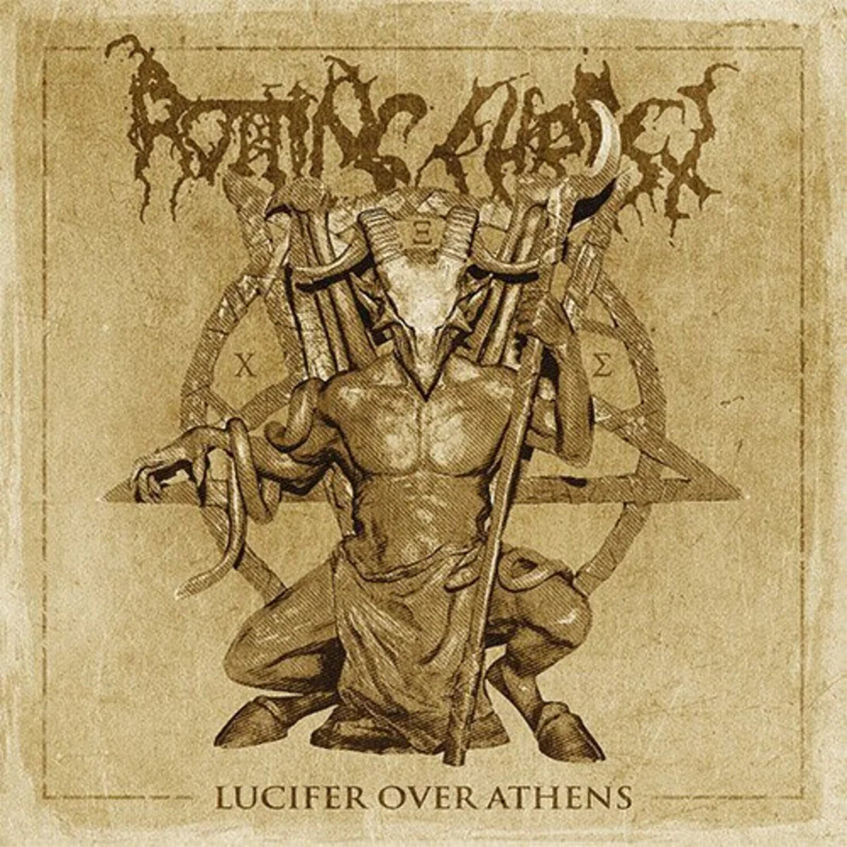 ROTTING CHRIST - LUCIFER OVER ATHENS [4LP Silver Gatefold]