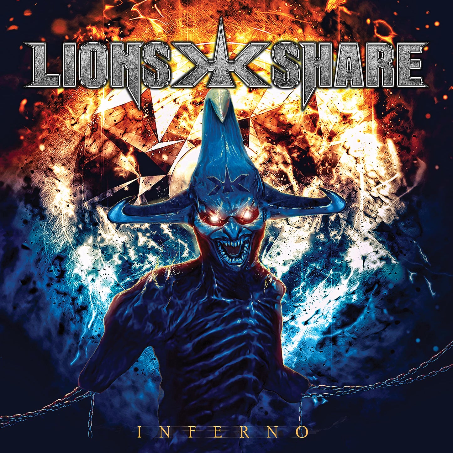 Lion’s Share - Inferno [orange coloured vinyl]