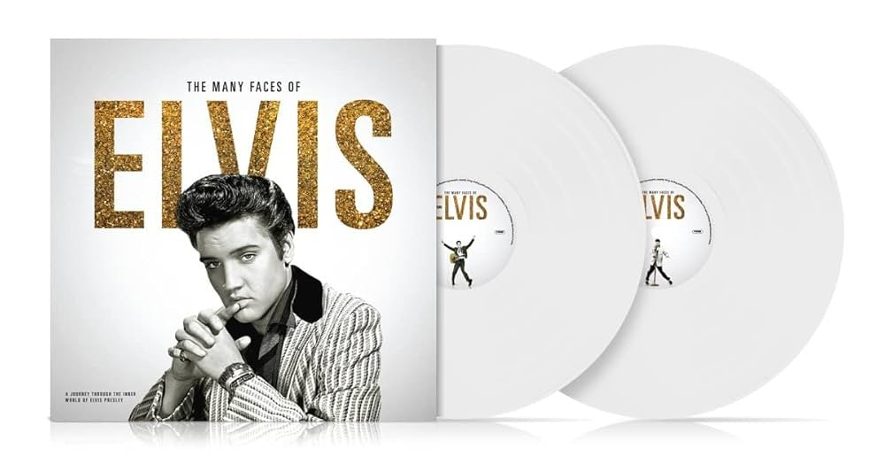 VARIOUS ARTISTS - The Many Faces Of Elvis (White Vinyl)