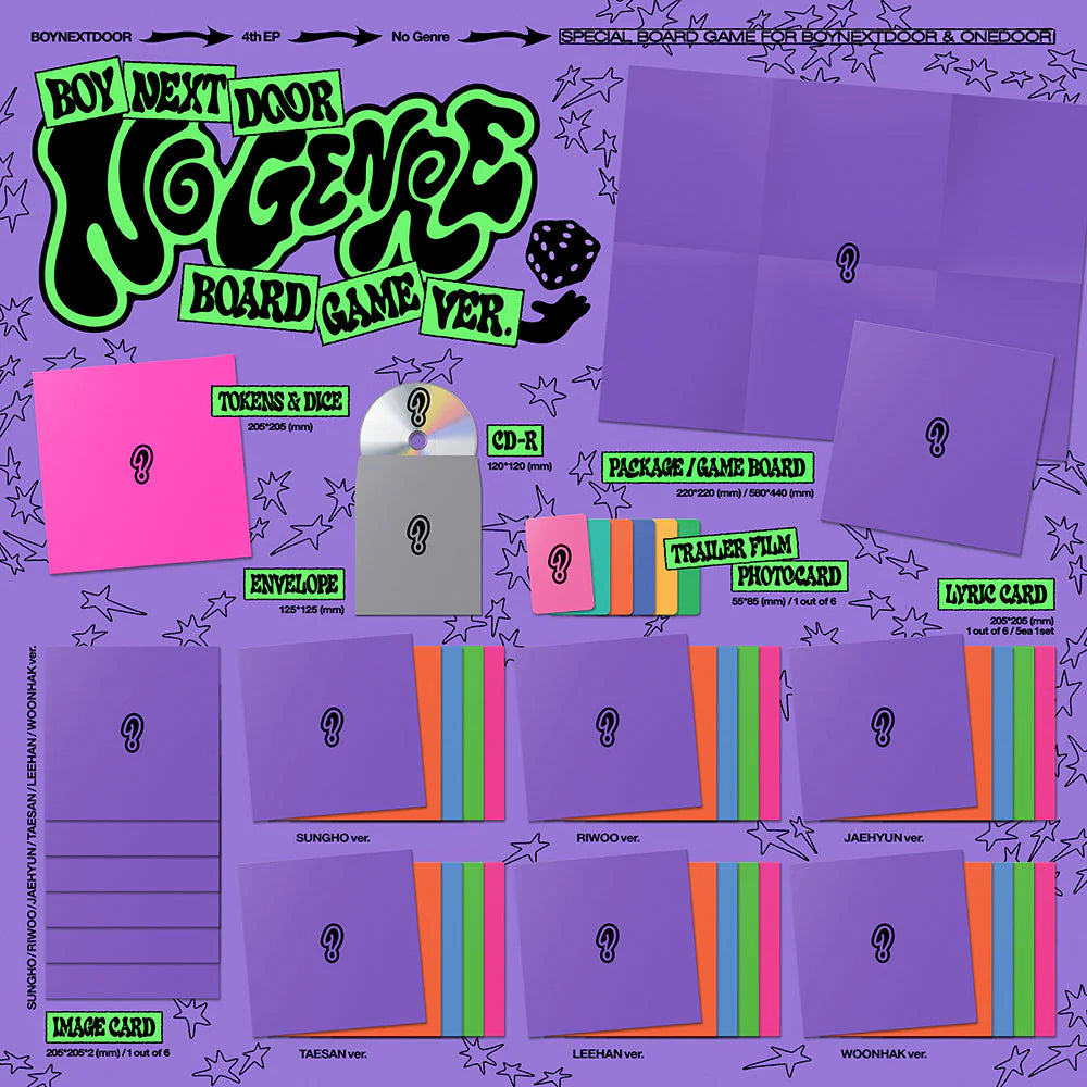 BOYNEXTDOOR - BOYNEXTDOOR 4th EP [No Genre] - Board Game ver. [CD]