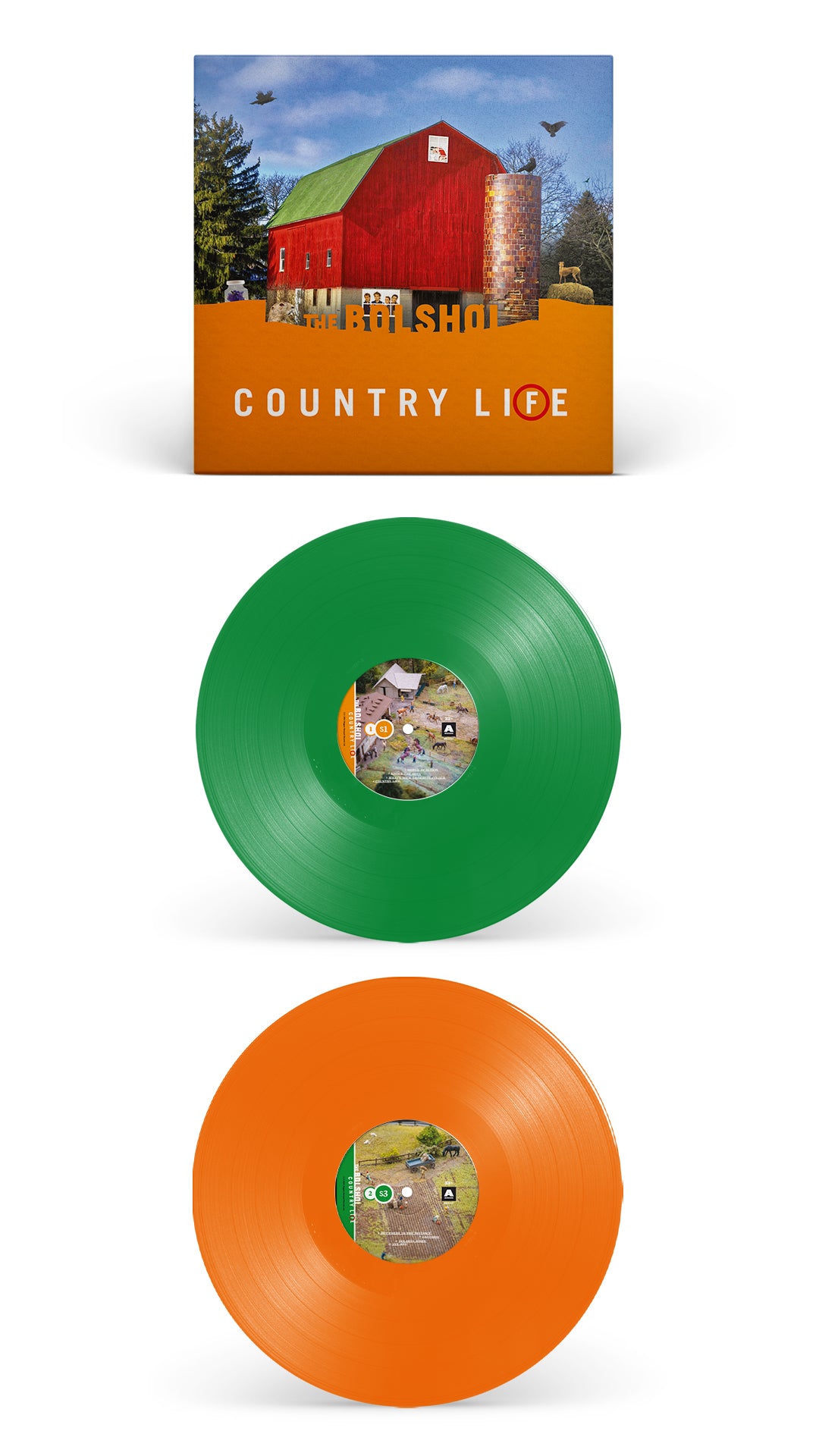 The Bolshoi - Country Life [2LP One Green/One Orange]