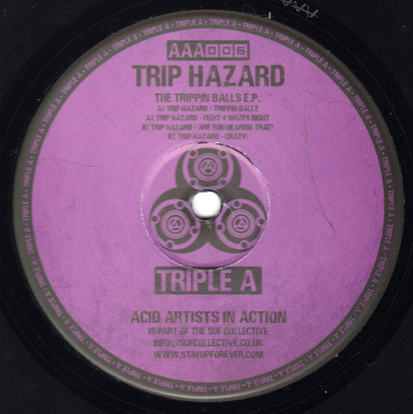 Trip Hazard - The Trippin Balls E.P. [Glossy Sleeve]