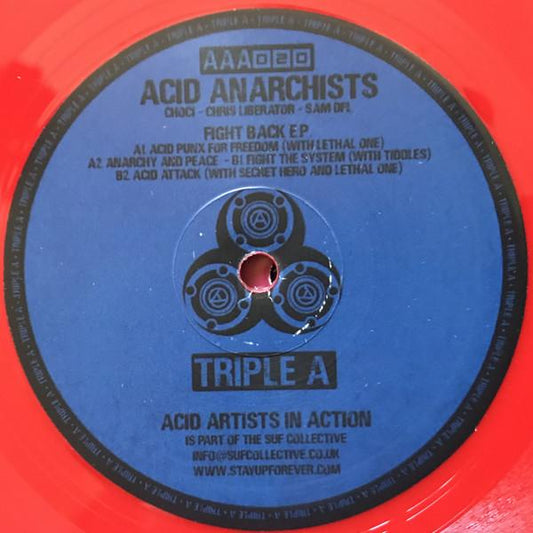 Acid Anarchists - Fight Back E.P. [red vinyl]