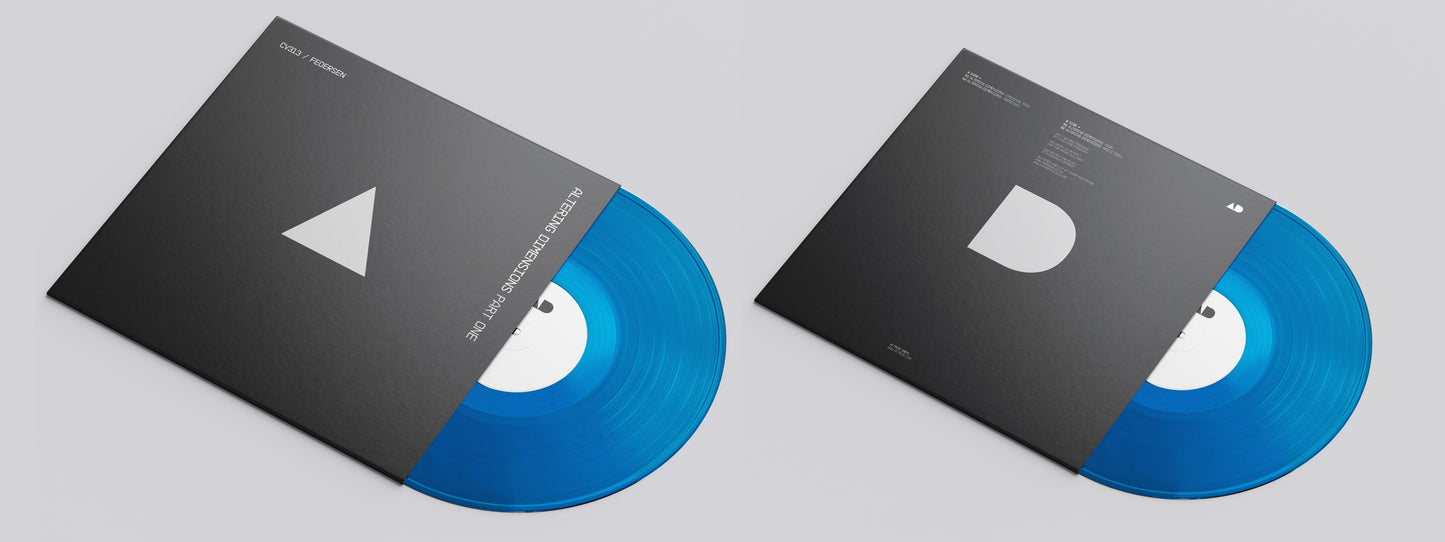cv313 & Federsen - Altering Dimensions Part One [12" Blue Vinyl]