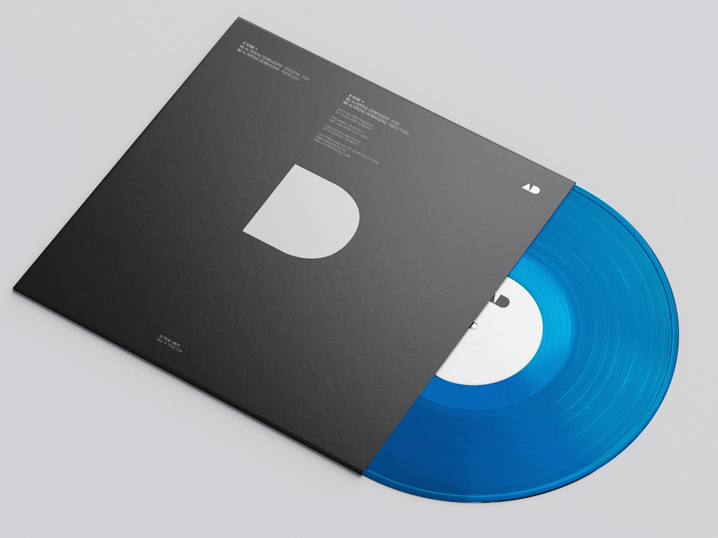 cv313 & Federsen - Altering Dimensions Part One [12" Blue Vinyl]