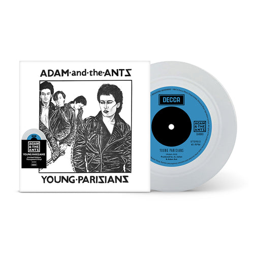 ADAM AND THE ANTS - YOUNG PARISIANS [7" Translucent Vinyl]