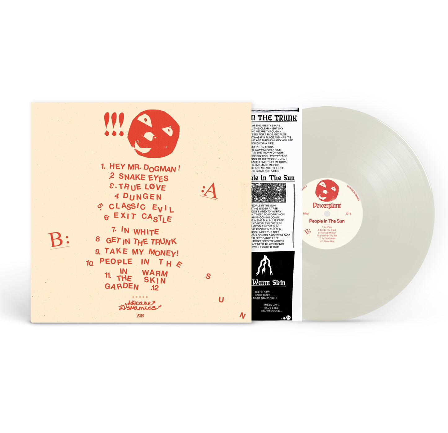 Powerplant - People In The Sun [Clear Vinyl]