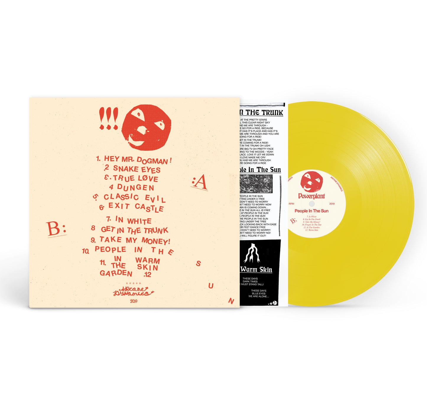 Powerplant - People In The Sun [Yellow vinyl]